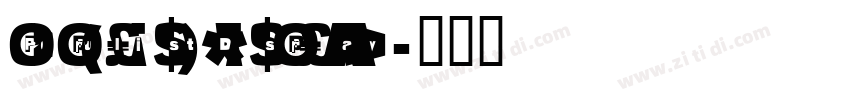 PopulistDisplay 字体转换